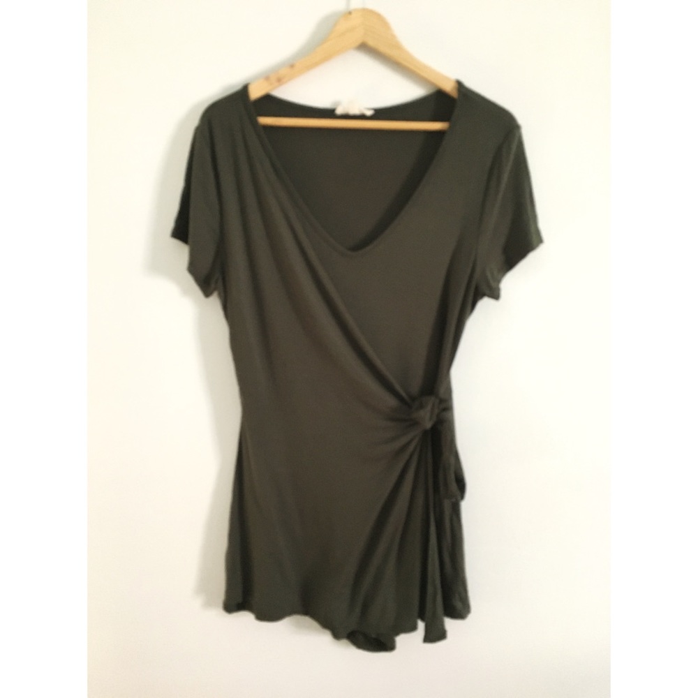 NWOT Wrap Waist Romper